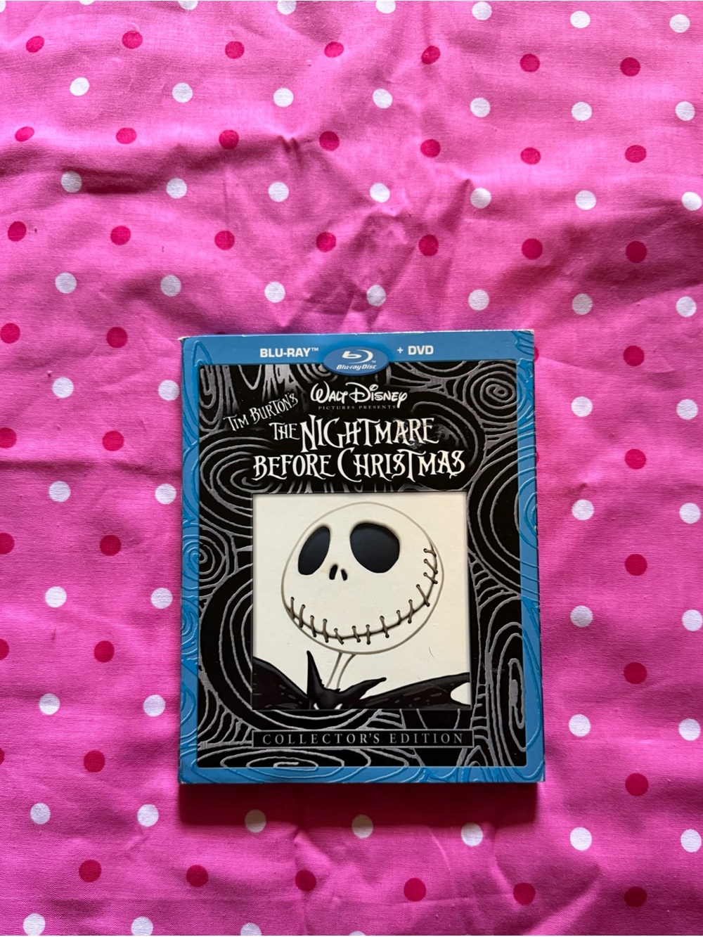The Nightmare Before Christmas (Blu-ray/DVD, 1993) Collector Edition w/ Slip